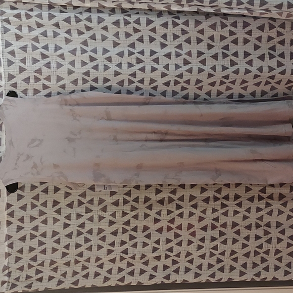 Sleeveless tie dye dress - Picture 2 of 2